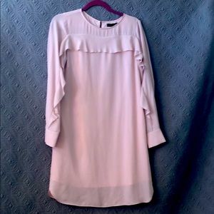 Long sleeve Banana shift dress